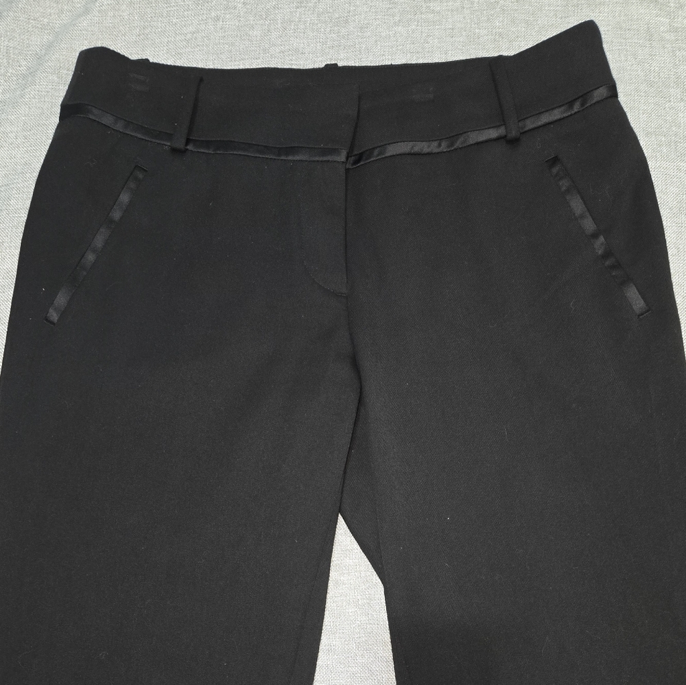 LOFT Black Trouser Pants Marisa Fit Size 6 - Picture 2 of 12